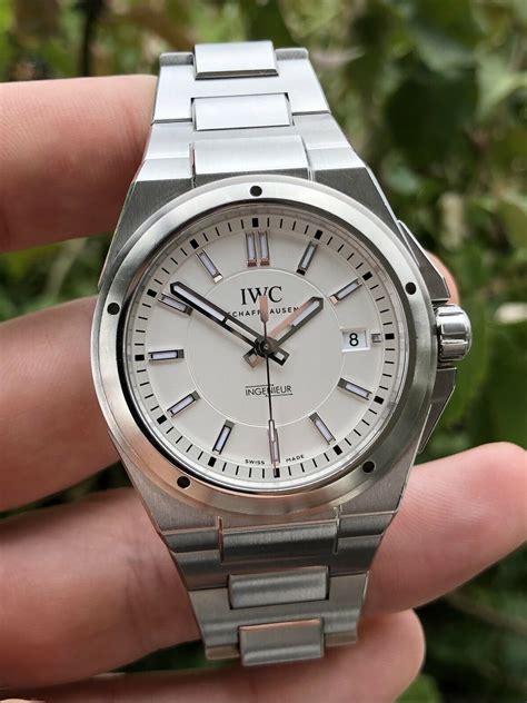 iwc ingenieur 3239 lug to lug|IWC Ingenieur Automatic Silver • IW3239.